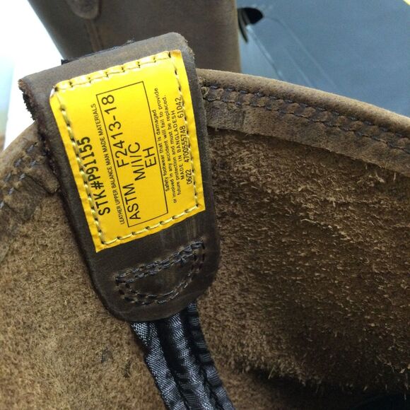 Caterpillar Work Boots Mens 8.5 M Summer Brown Drawbar Pull-On Steel Toe P91155 - Picture 10 of 10